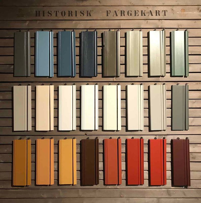 Våre historiske farger