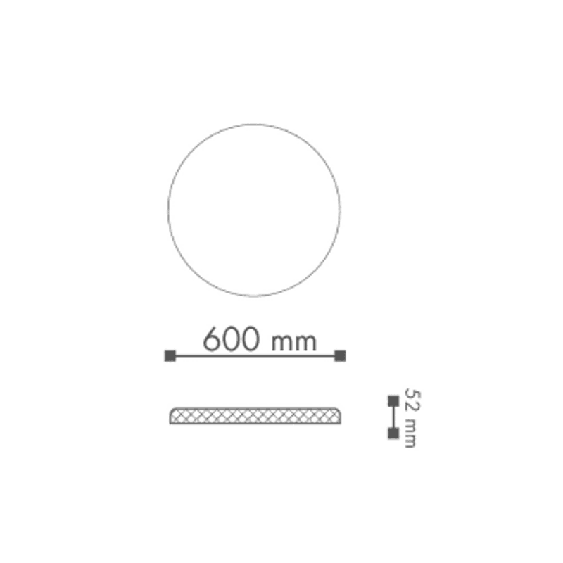 Rosett R10 PU 600mm Deco Systems