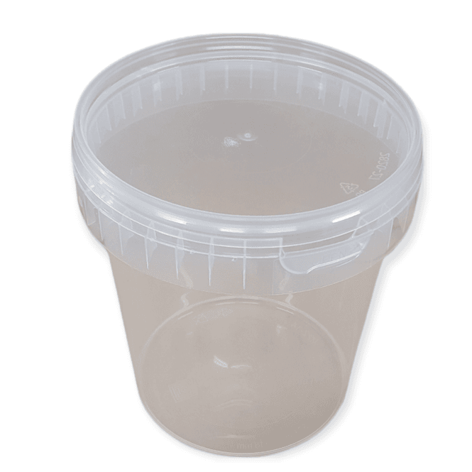 Hovedbilde Plastspann blank 870ml med lokk