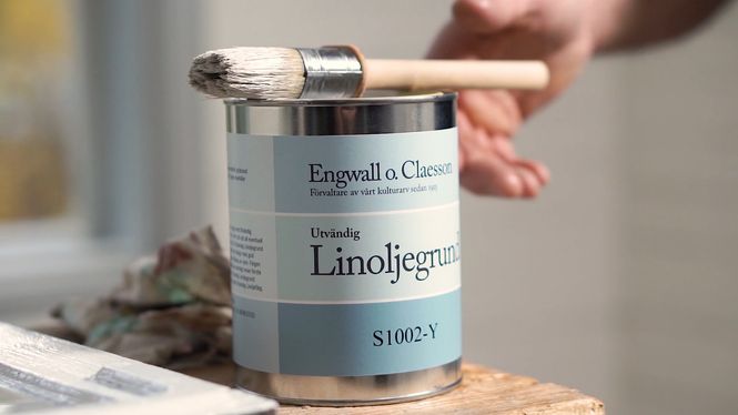 Hovedbilde Linoljegrunning Utvendig Engwall o. Claesson