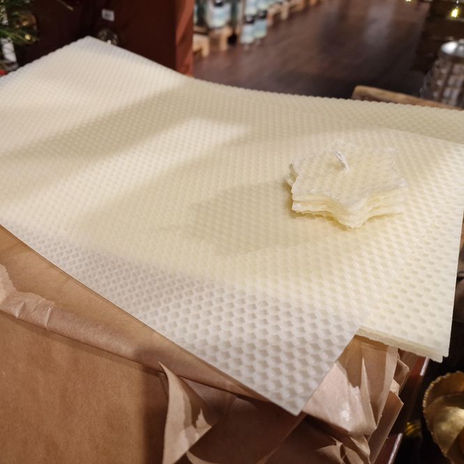 Hovedbilde  100% bivoks 5 stk. Voksplater 