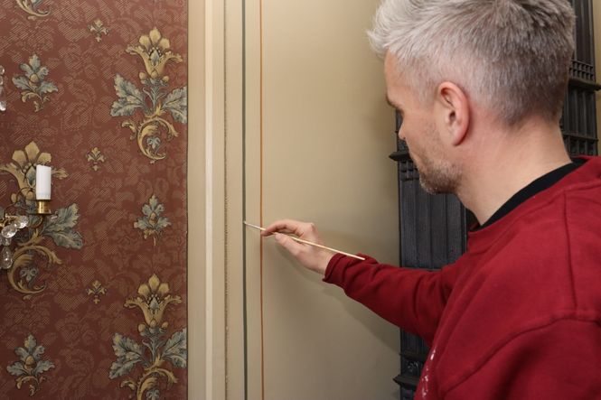 Hovedbilde Dekormaling i toppklasse på Skjeggenes Gård