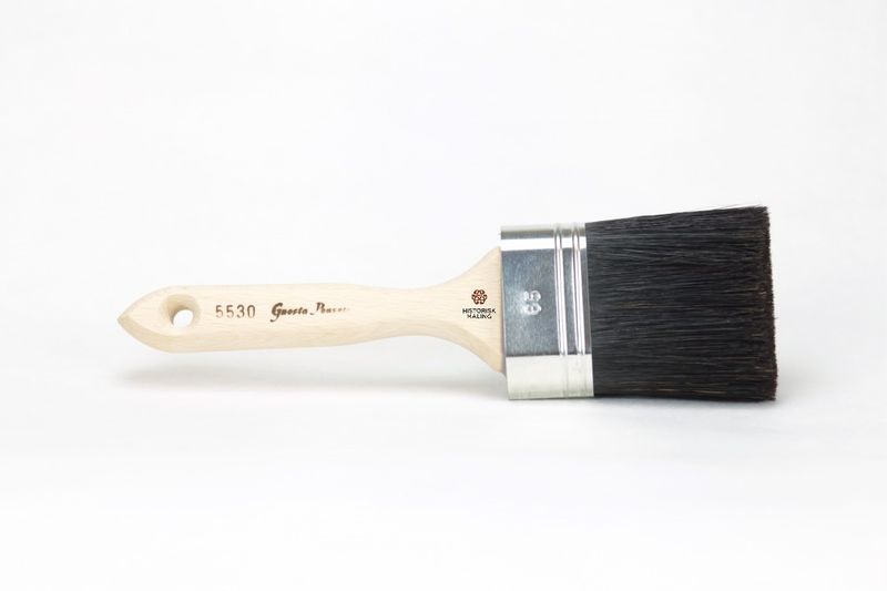 Oval svinebust pensel 