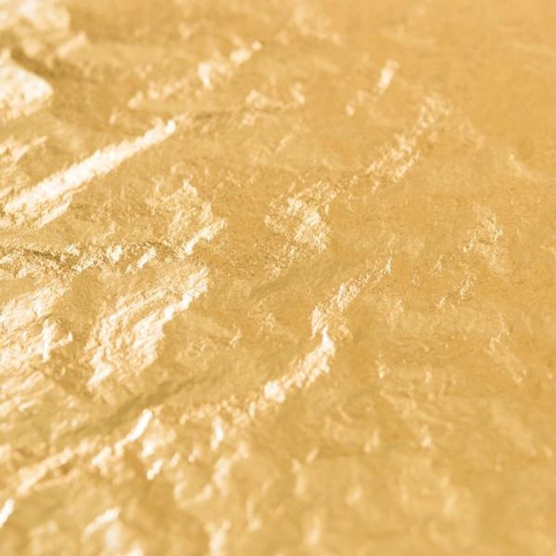 Bladgull rent gull trippelsterkt 24 karat 